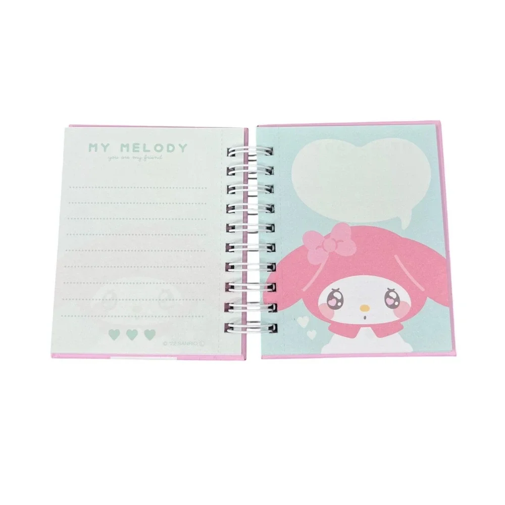 Sanrio My Melody Mini Notebook Set of 2 Japan Exclusive 60 Page Kawaii Memo Book